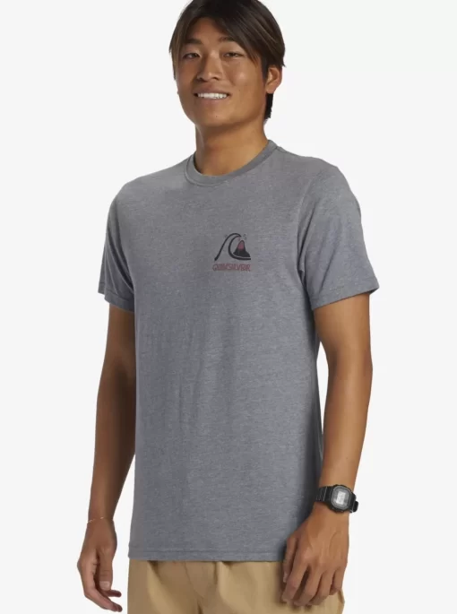 Mens Quiksilver Tees | Circle Back T-Shirt