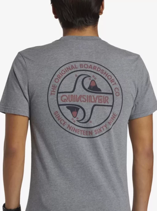 Mens Quiksilver Tees | Circle Back T-Shirt