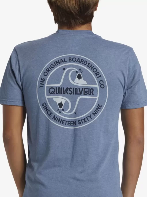 Mens Quiksilver Tees | Circle Back T-Shirt
