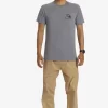 Mens Quiksilver Tees | Circle Back T-Shirt