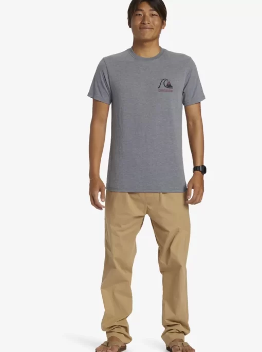 Mens Quiksilver Tees | Circle Back T-Shirt