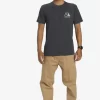 Mens Quiksilver Tees | Circle Back T-Shirt