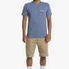 Mens Quiksilver Tees | Circle Back T-Shirt