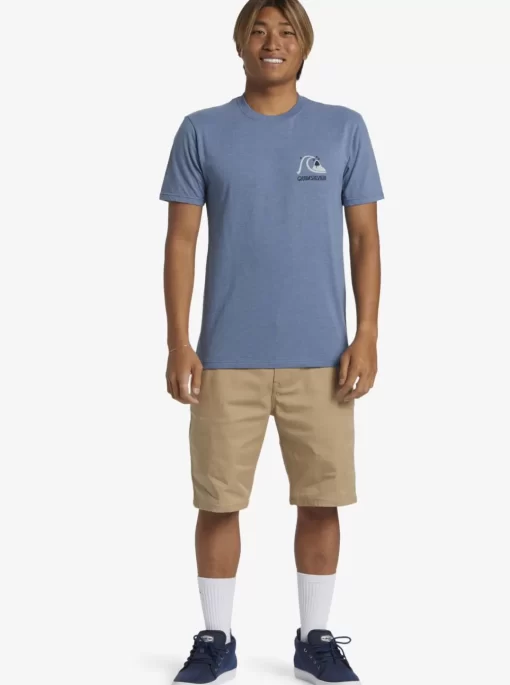 Mens Quiksilver Tees | Circle Back T-Shirt