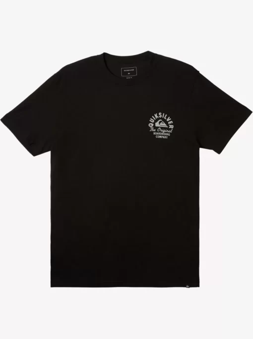 Mens Quiksilver Tees | Circled Script T-Shirt