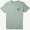 Mens Quiksilver Tees | Circled Script T-Shirt