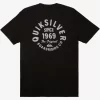Mens Quiksilver Tees | Circled Script T-Shirt