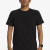 Mens Quiksilver Tees | Circled Script T-Shirt
