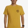 Mens Quiksilver Tees | Circled Script T-Shirt