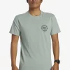 Mens Quiksilver Tees | Circled Script T-Shirt