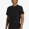 Mens Quiksilver Tees | Circled Script T-Shirt