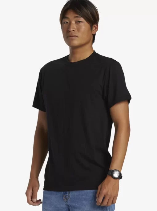 Mens Quiksilver Tees | Circled Script T-Shirt