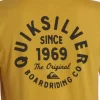 Mens Quiksilver Tees | Circled Script T-Shirt