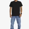 Mens Quiksilver Tees | Circled Script T-Shirt