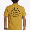 Mens Quiksilver Tees | Circled Script T-Shirt
