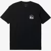 Mens Quiksilver Tees | Clean Circle T-Shirt