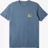 Mens Quiksilver Tees | Clean Circle T-Shirt