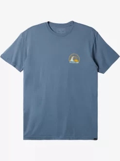 Mens Quiksilver Tees | Clean Circle T-Shirt
