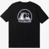 Mens Quiksilver Tees | Clean Circle T-Shirt