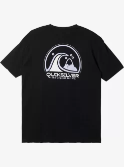 Mens Quiksilver Tees | Clean Circle T-Shirt