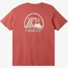 Mens Quiksilver Tees | Clean Circle T-Shirt