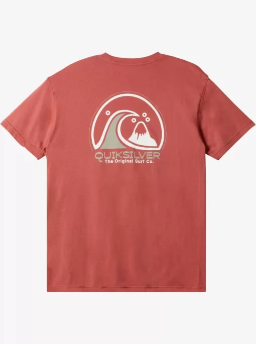 Mens Quiksilver Tees | Clean Circle T-Shirt