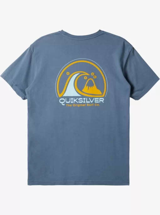 Mens Quiksilver Tees | Clean Circle T-Shirt