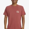 Mens Quiksilver Tees | Clean Circle T-Shirt