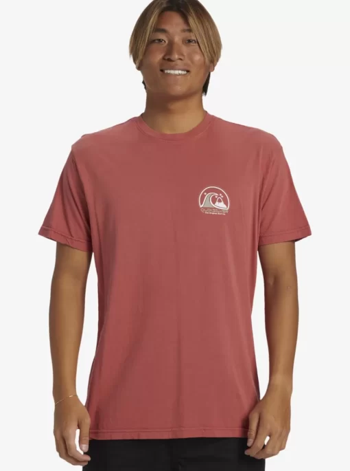 Mens Quiksilver Tees | Clean Circle T-Shirt