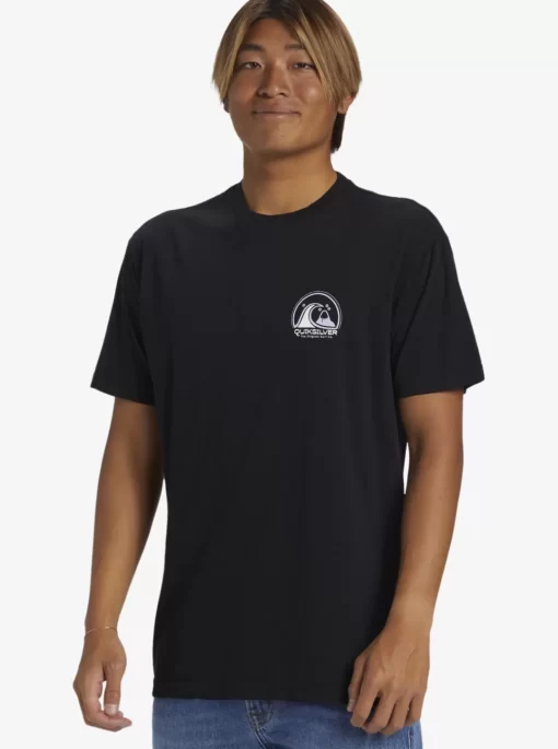 Mens Quiksilver Tees | Clean Circle T-Shirt