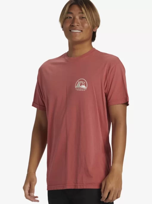 Mens Quiksilver Tees | Clean Circle T-Shirt