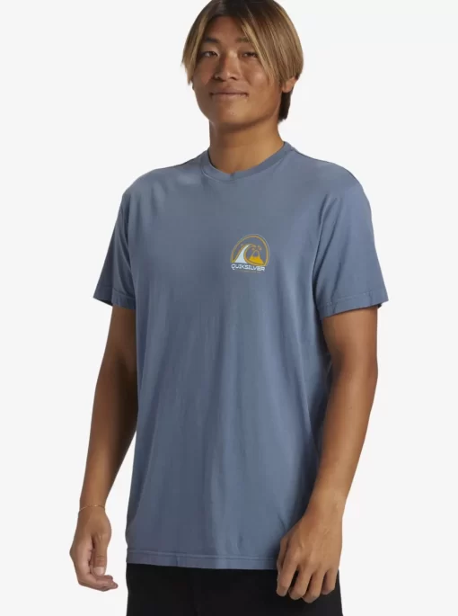 Mens Quiksilver Tees | Clean Circle T-Shirt