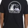 Mens Quiksilver Tees | Clean Circle T-Shirt