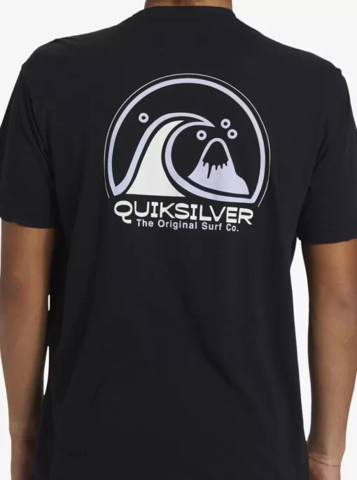 Mens Quiksilver Tees | Clean Circle T-Shirt