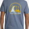 Mens Quiksilver Tees | Clean Circle T-Shirt