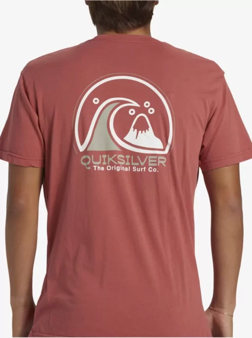Mens Quiksilver Tees | Clean Circle T-Shirt