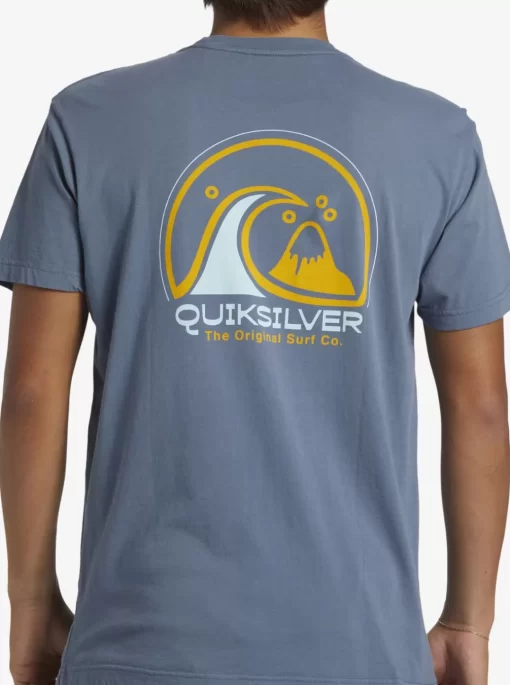Mens Quiksilver Tees | Clean Circle T-Shirt
