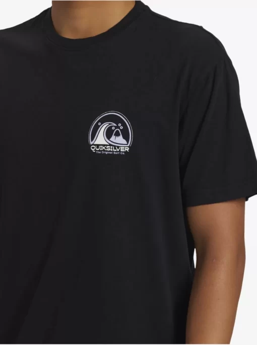 Mens Quiksilver Tees | Clean Circle T-Shirt