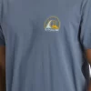Mens Quiksilver Tees | Clean Circle T-Shirt