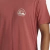 Mens Quiksilver Tees | Clean Circle T-Shirt