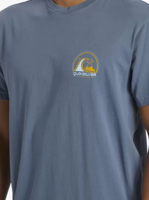 Mens Quiksilver Tees | Clean Circle T-Shirt