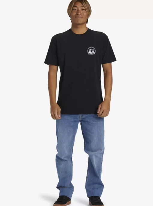 Mens Quiksilver Tees | Clean Circle T-Shirt