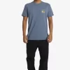 Mens Quiksilver Tees | Clean Circle T-Shirt