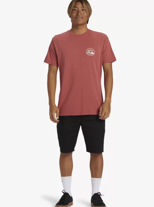 Mens Quiksilver Tees | Clean Circle T-Shirt