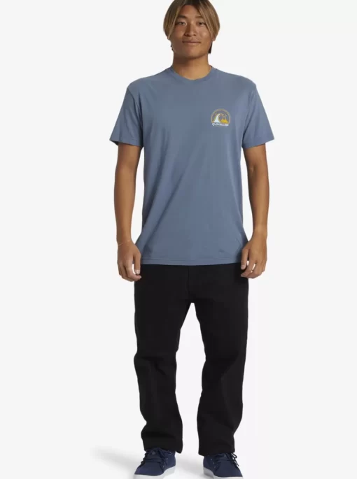 Mens Quiksilver Tees | Clean Circle T-Shirt