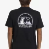 Mens Quiksilver Tees | Clean Circle T-Shirt