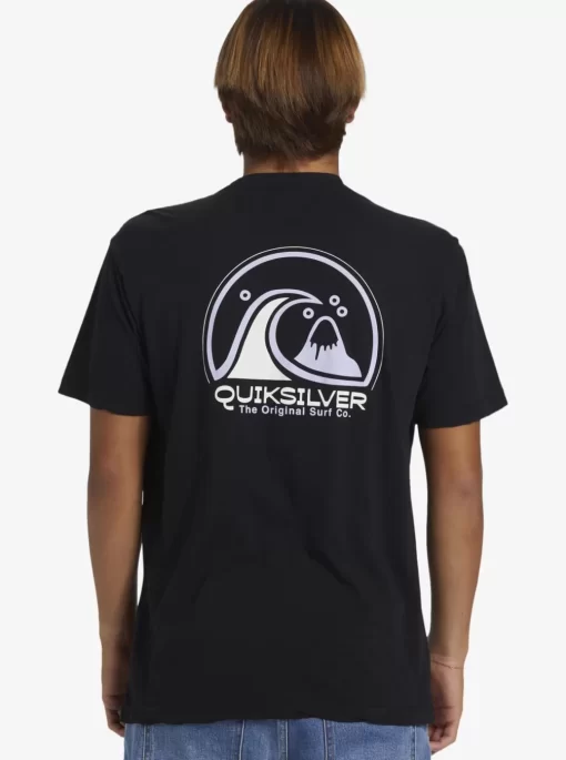 Mens Quiksilver Tees | Clean Circle T-Shirt