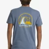Mens Quiksilver Tees | Clean Circle T-Shirt