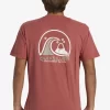 Mens Quiksilver Tees | Clean Circle T-Shirt