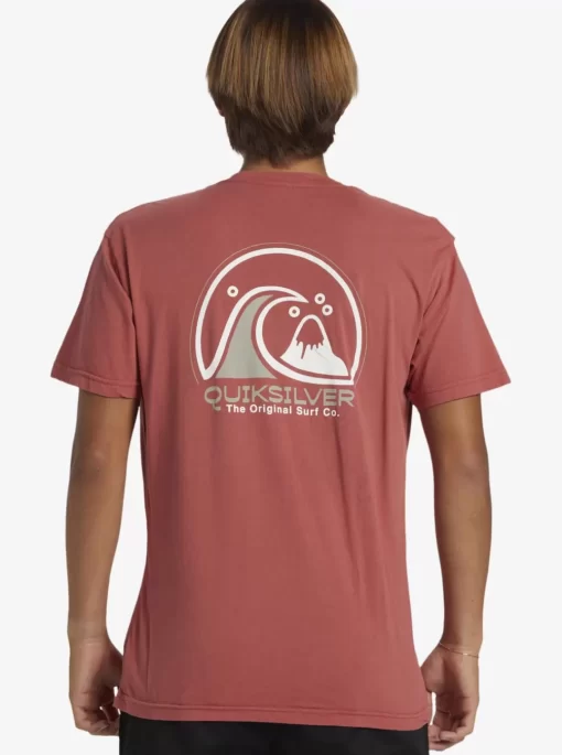 Mens Quiksilver Tees | Clean Circle T-Shirt